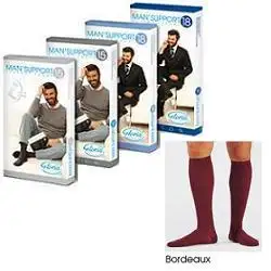 MAN SUPPORT 18 COTONE GAMBALETTO 18 BORDEAUX 3