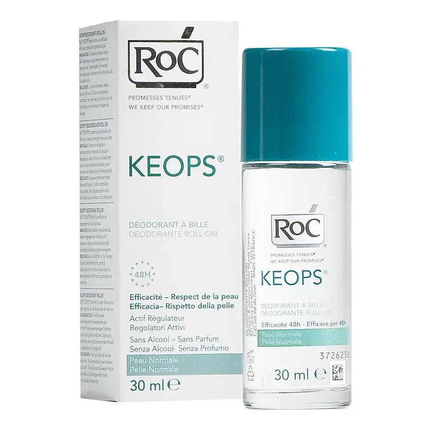 ROC KEOPS DEODORANTE ROLL ON SENZA ALCOOL 30 ML