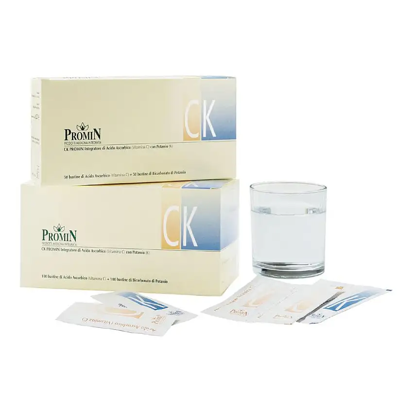 CK PROMIN ACIDO ASCORBICO + BICARBONATO 100 22,5 G