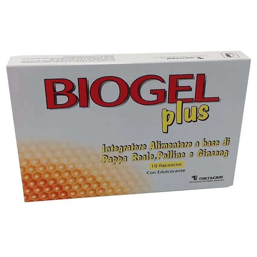 BIOGEL PLUS 10 FLACONCINI 7,28 G