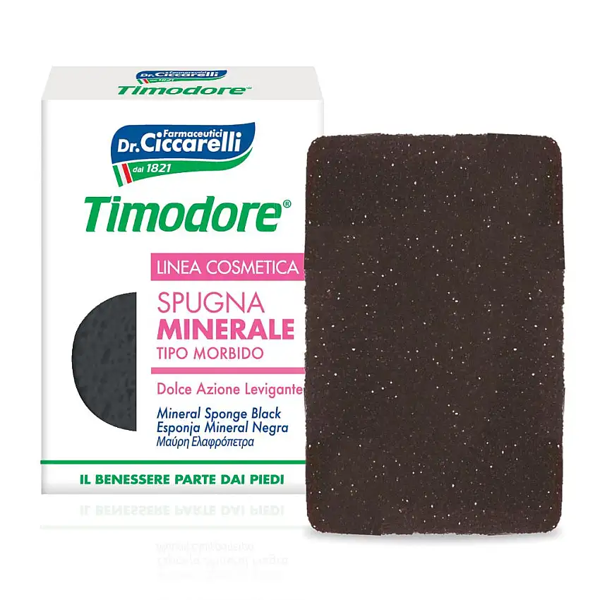SPUGNA MINERALE NERA CICCARELLI 1 PEZZO