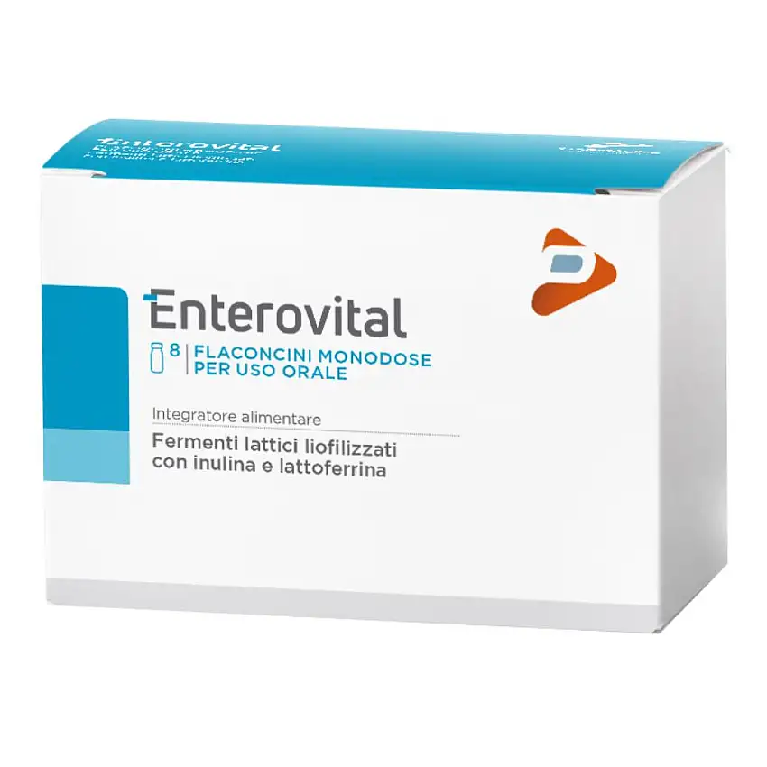 ENTEROVITAL 8 FIALE OROSOLUBILE 10 ML