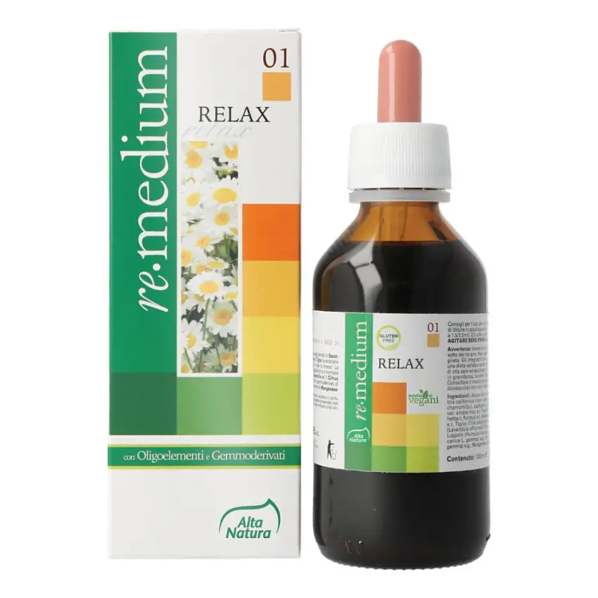 REMEDIUM 01 RELAX GOCCE 100 ML
