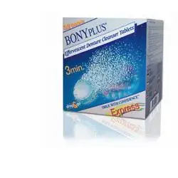BONYPLUS EXPRESS DETERGENTE PER PROTESI DENTARIA 56 COMPRESSE