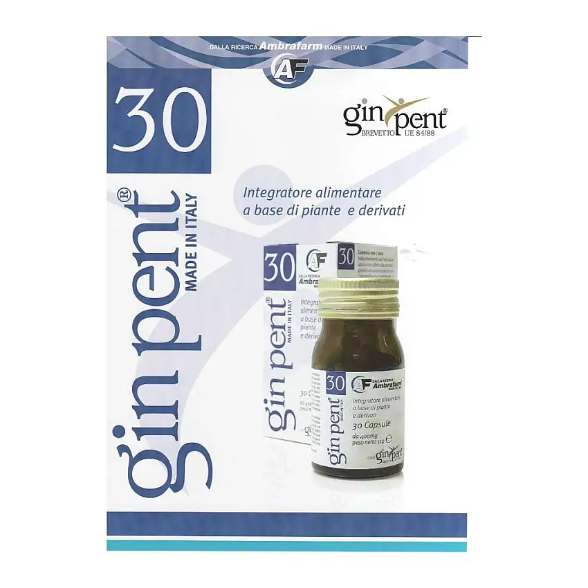 GINPENT 30 ADATTOGENO 30 CAPSULE