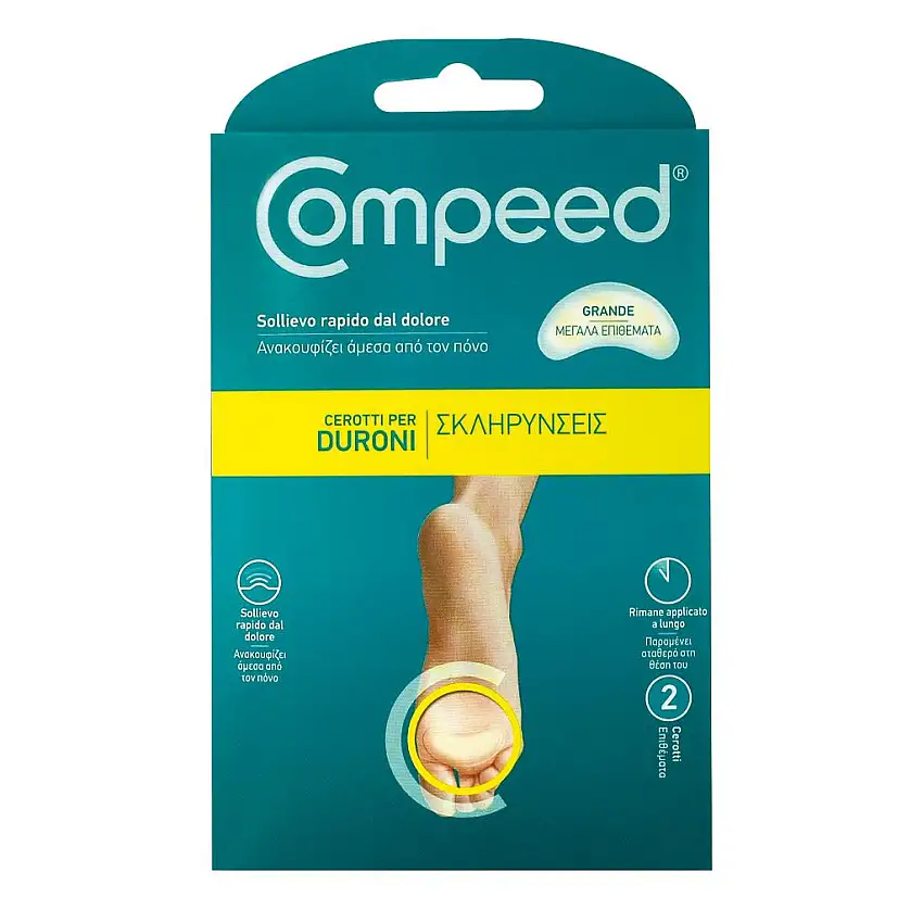 COMPEED DURONI CEROTTO PIANTA PIEDE 2 PEZZI