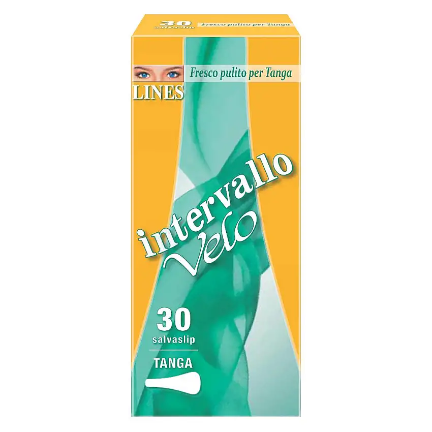 LINES VELO SALVASLIP TANGA 30 PEZZI