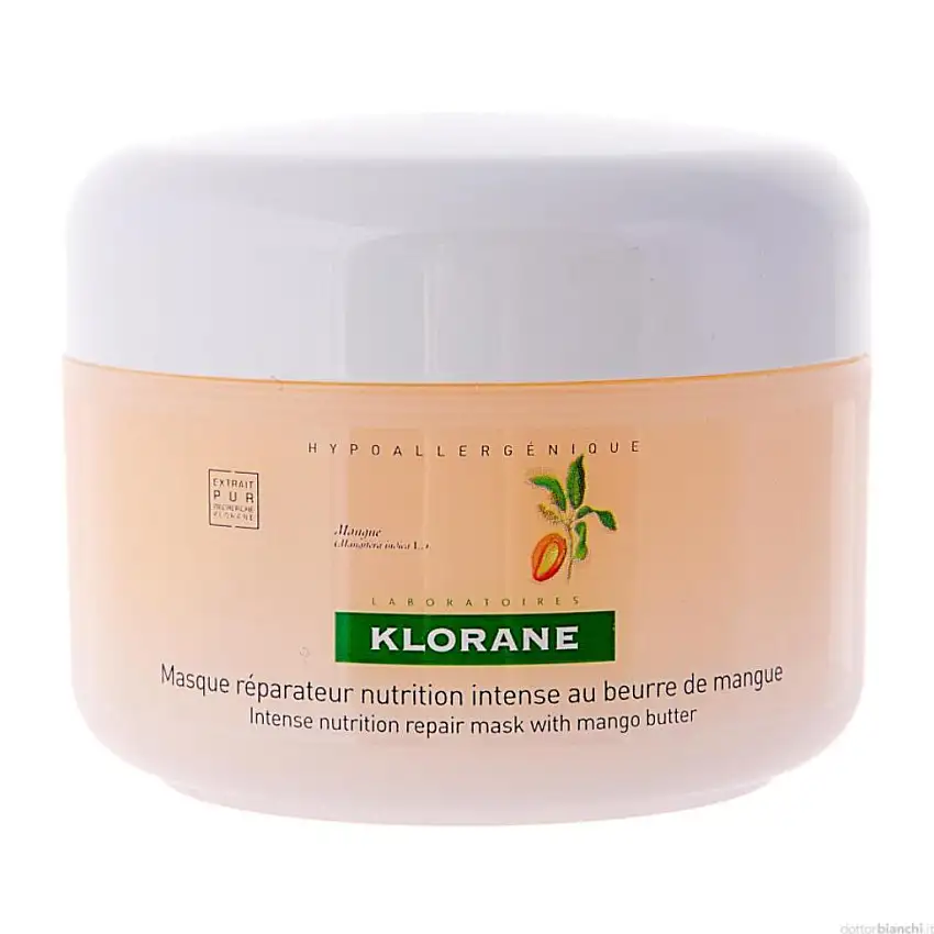 KLORANE MASCHERA NUTRITIVA AL BURRO DI MANGO 150 ML