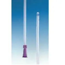 SONDA PER UROLOGIA CON FUSTELLA DONNA PUNTA NELATON CH8 30 PEZZI