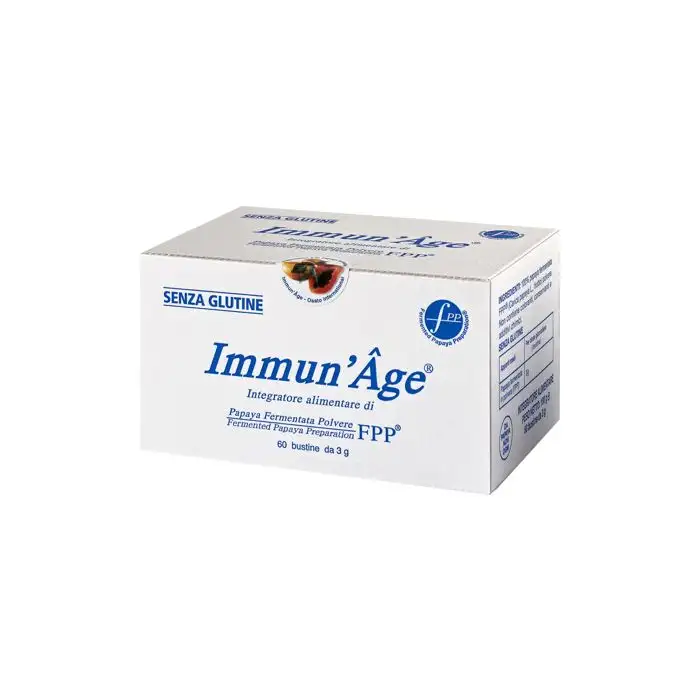 Immun'Age Integratore Antiossidante Papaya Fermentata 60 Bustine