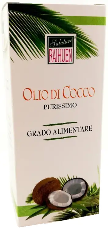RAIHUEN OLIO COCCO PURO GRADO ALIMENTARE 1 LITRO