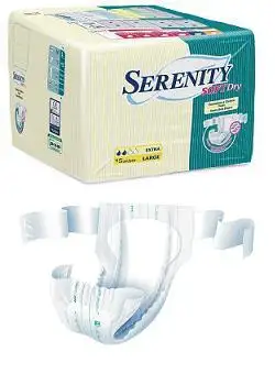 PANNOLONE PER INCONTINENZA SERENITY VESTE SD FORMATO MAXI TAGLIA MEDIUM 15 PEZZI