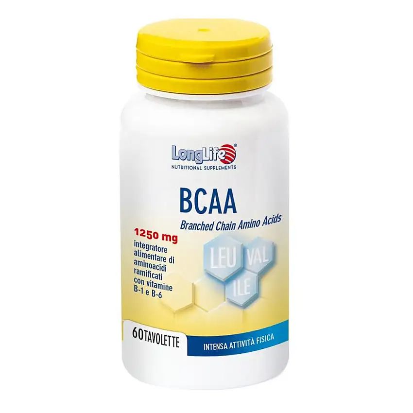 LONGLIFE BCAA 1250 MG 60 TAVOLETTE