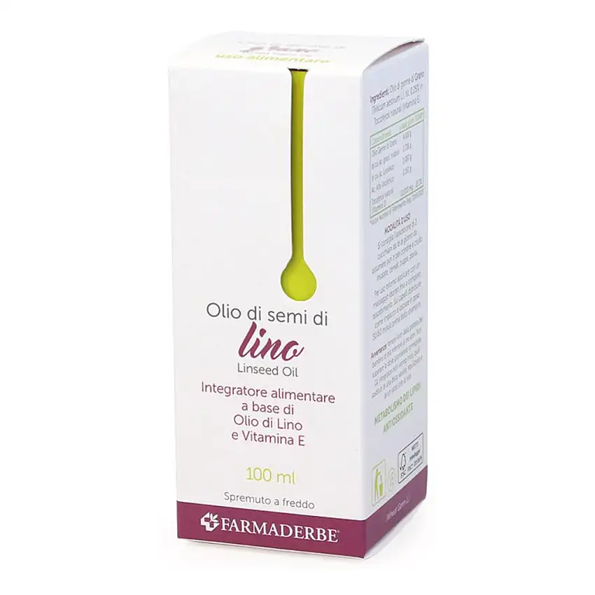 OLIO ALIMENTARE LINO SEMI 100 ML