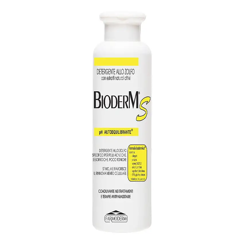 BIODERM S ANTIACNE ANTISEBO 250 ML