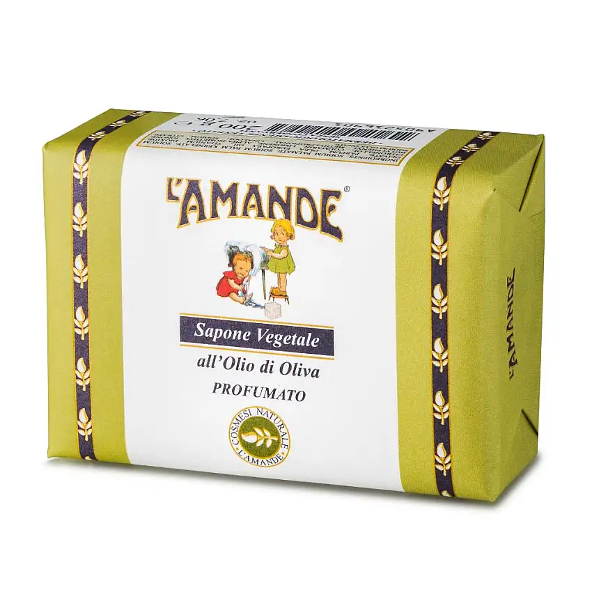 L'AMANDE MARSEILLE SAPONE VEGETALE OLIO OLIVA 200 G