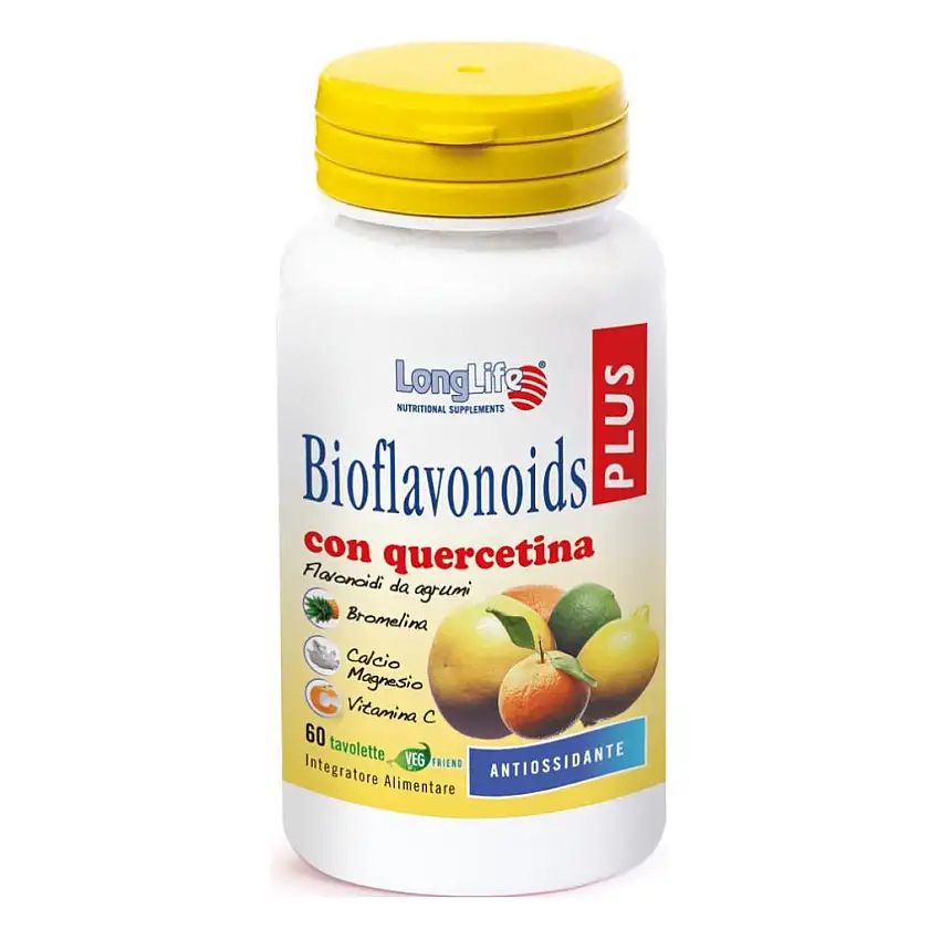 LONGLIFE BIOFLAVONOIDS PLUS 60 TAVOLETTE RIVESTITE