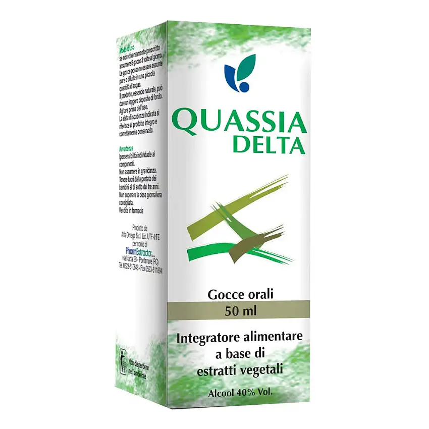 QUASSIA DELTA SOLUZIONE IDROALCOLICA 50 ML