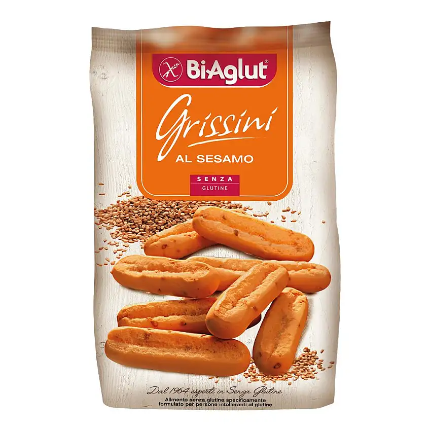 BIAGLUT GRISSINI CON SESAMO 150 G