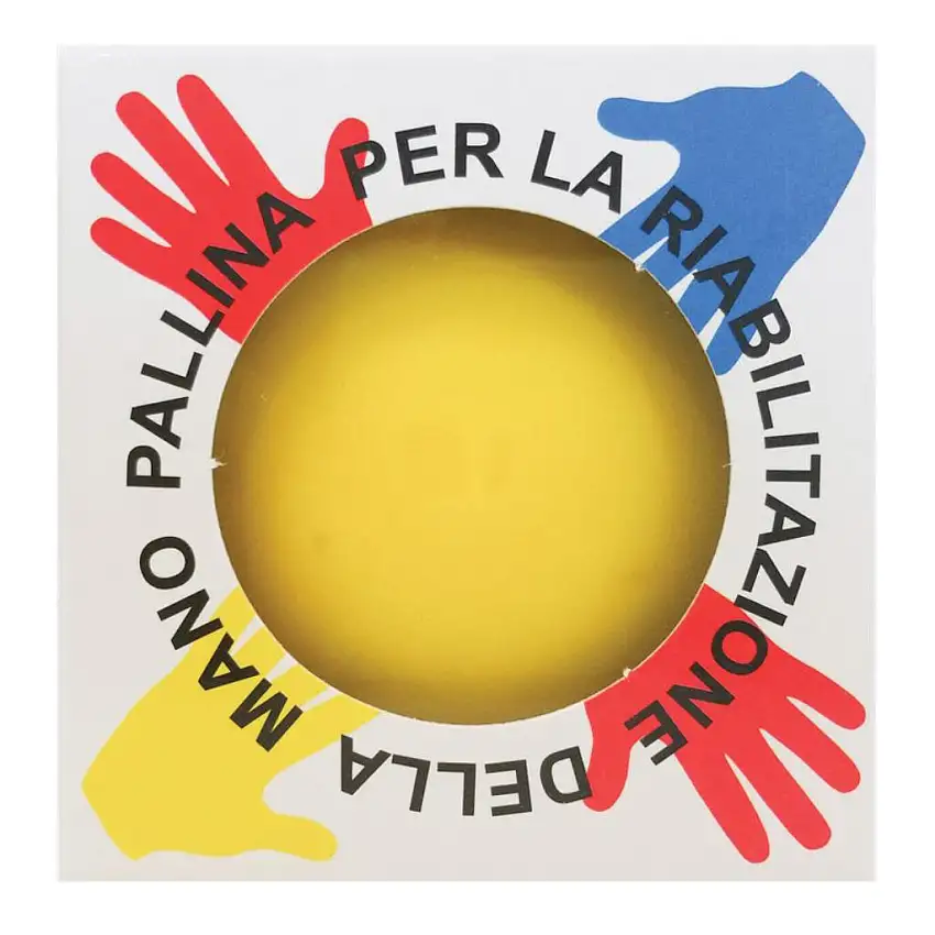 PALLINA PER RIEDUCAZIONE SOFT COLORE GIALLO