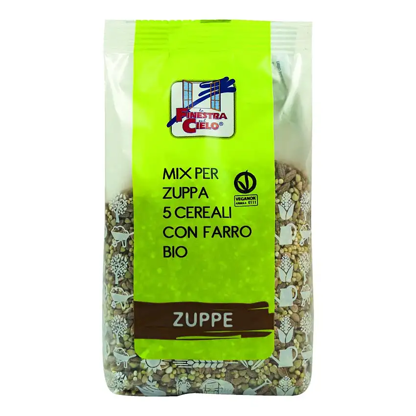 MIX PER ZUPPA 5 CEREALI CON FARRO BIO 400 G