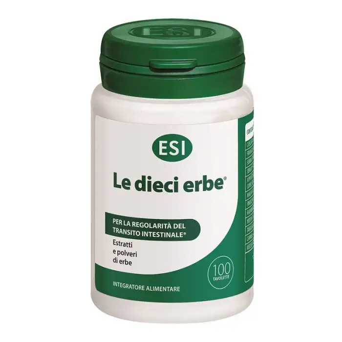 Esi Le Dieci Erbe Integratore Digestivo 100 Tavolette