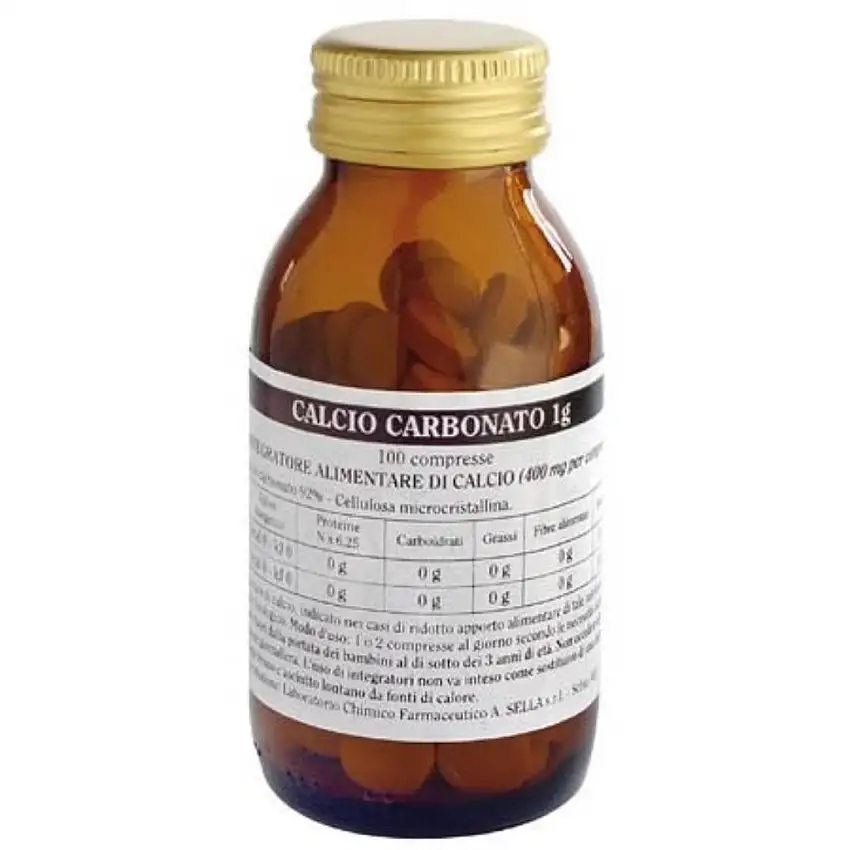 CALCIO CARBONATO 100 COMPRESSE