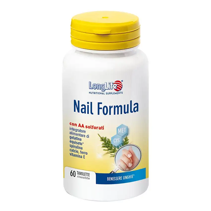 LONGLIFE NAIL FORMULA 60 TAVOLETTE