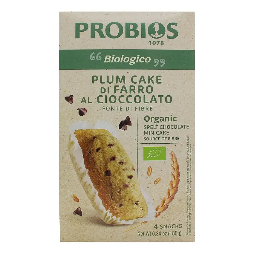 BREAK & BIO FARRO CAKE AL CIOCCOLATO 4 PEZZI DA 45 G