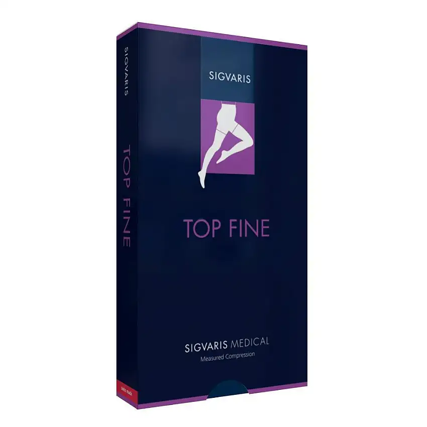SIGVARIS 702 CCL2 TFQ AUTOREGGENTE PUNTINI TOP FINE CORTA PUNTA APERTA CRISPA L
