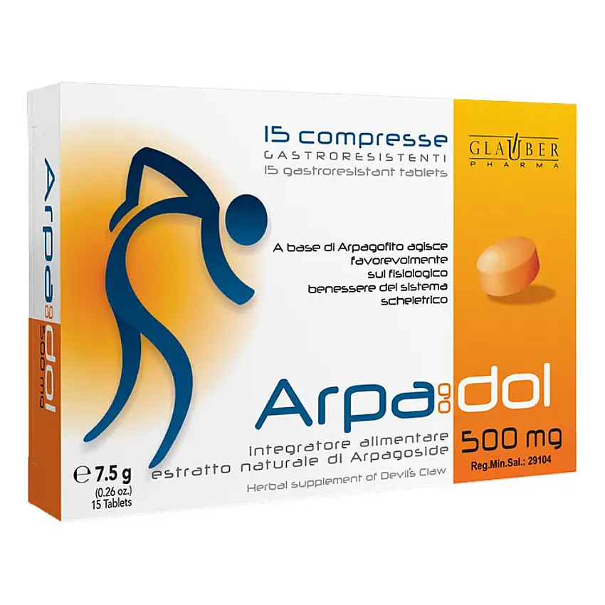 ARPADOL GLAUBER 45 COMPRESSE