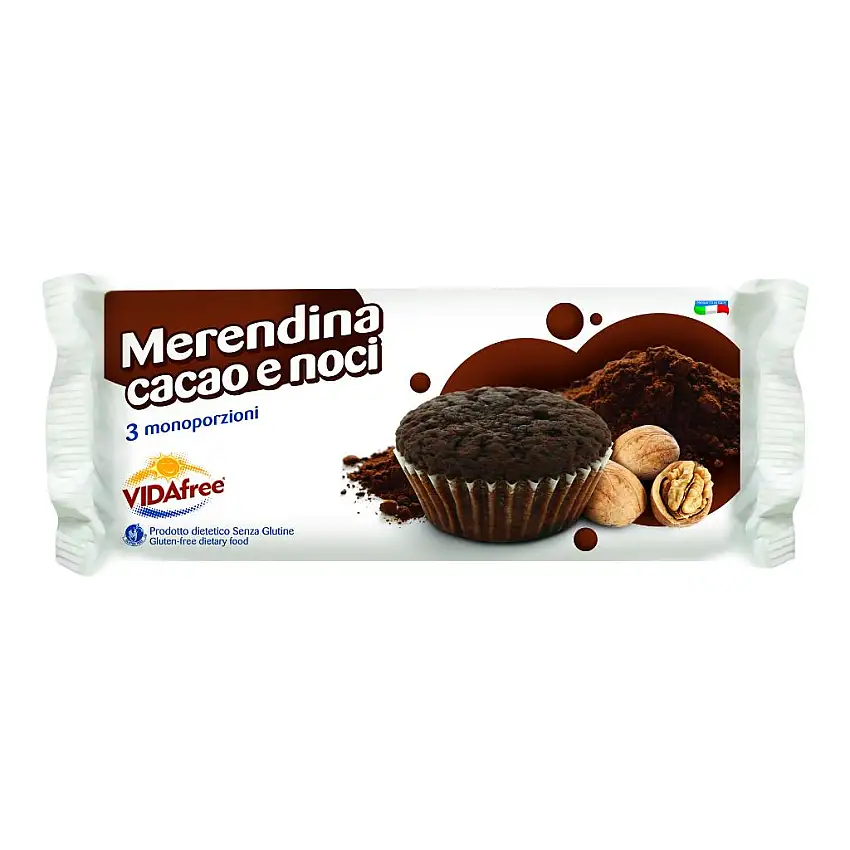 VIDAFREE MERENDINA CACAO NOCCIOLA 105 G
