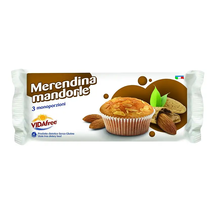 VIDAFREE MERENDINA MANDORLE 105 G