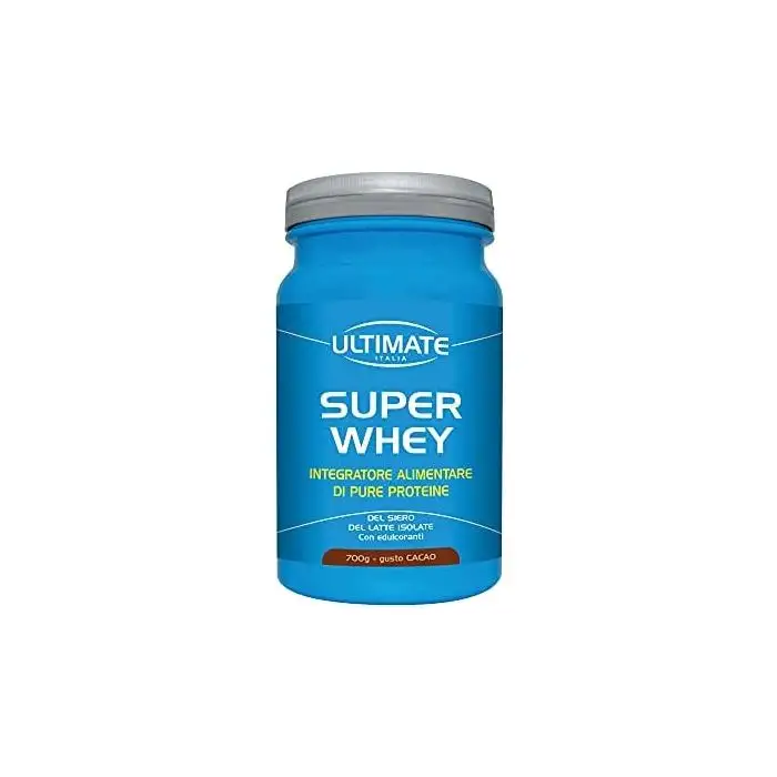 Ultimate Super Whey Pure Proteine Isolate Gusto Cacao 700 grammi