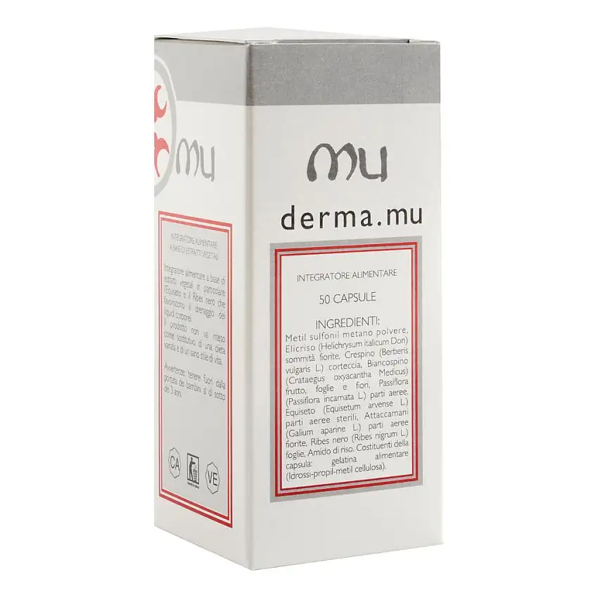 DERMA MU 50 CAPSULE NUOVA FORMULA
