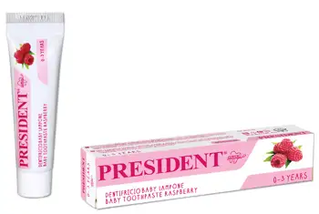 PRESIDENT BABY 0-3 DENTIFRICIO LAMPONE 30 ML