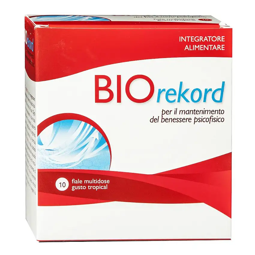 BIOREKORD 10 FLACONCINI 25 ML
