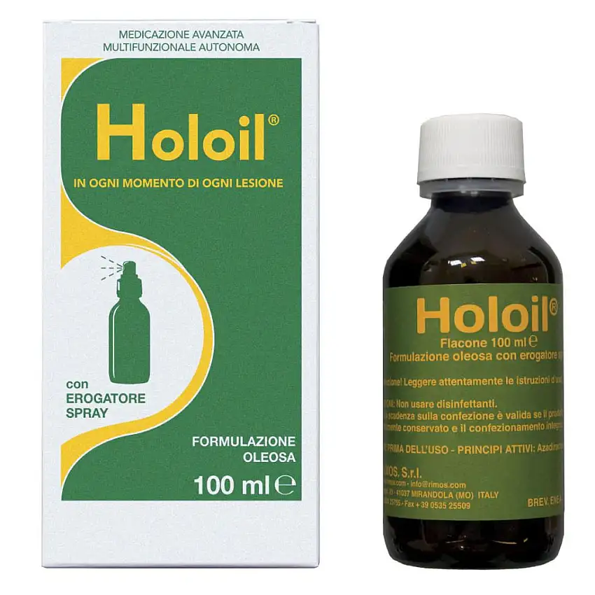 HOLOIL FORMULAZIONE OLEOSA CON EROGATORE SPRAY 100ML