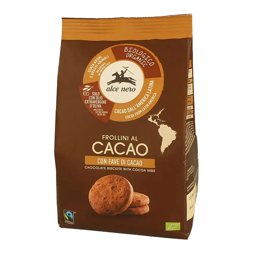 FROLLINI CACAO CON FAVE BIO FAIRTRADE 250 G
