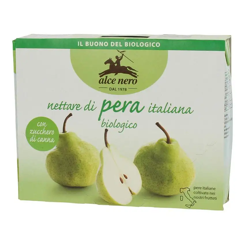 NETTARE DI PERA BIO 3 TETRAPACK DA 200 ML