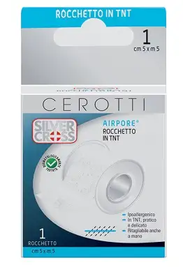 CEROTTO IN ROCCHETTO SILVER CROSS AIRPORE 5X500 CM 1 PEZZO