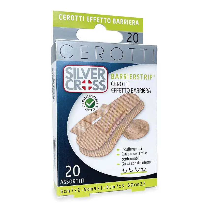 CEROTTO SILVER CROSS BARRIERSTRIP ASSORTI 20 PEZZI