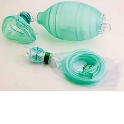 PALLONE RIANIMATORE MONOUSO CON TUBO PER OSSIGENO E MASCHERA ADULT