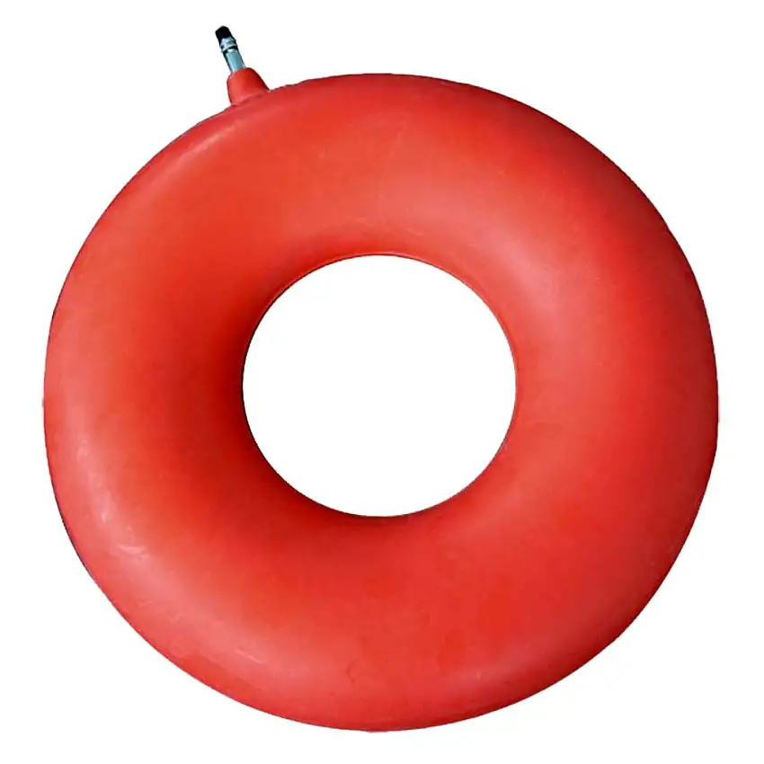CIAMBELLA PER INVALIDI GONFIABILE IN GOMMA TEAM DELUXE IN SACCHETTO DIAMETRO 45 CM 1 PEZZO