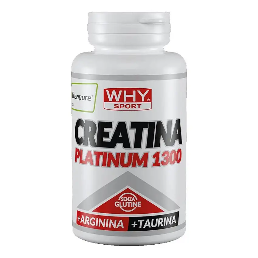 WHYSPORT CREATINA PLATINUM 1300 120 COMPRESSE