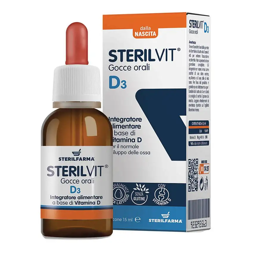 STERILVIT D3 GOCCE 15 ML