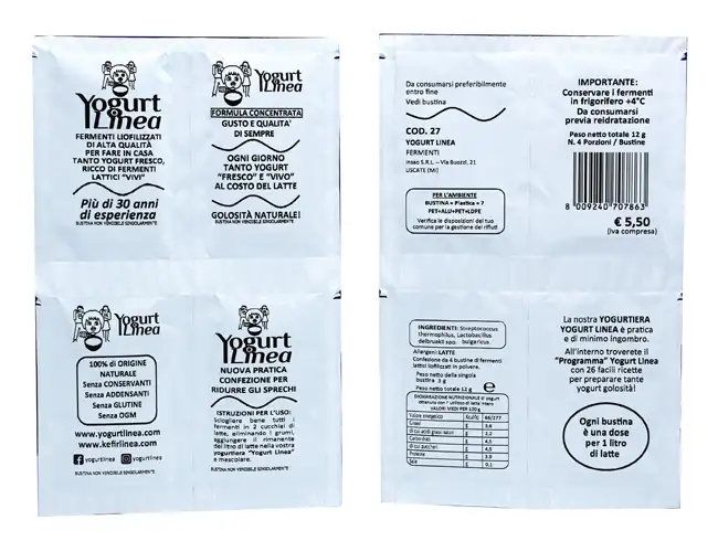 YOGURT LINEA FERMENTI LIOFILIZZATI 4 BUSTINE DA 6,5 G