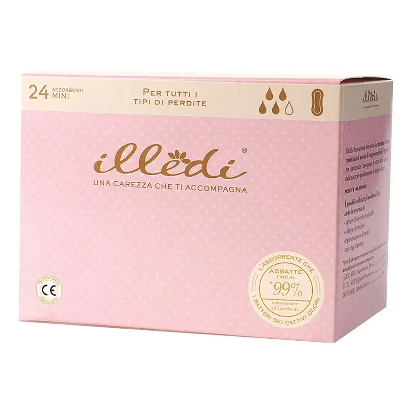 ILLEDI MINI ASSORBENTE CON ALI 16 PEZZI