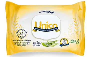 UNICO SALVIETTINE UMIDIFICATE EFFETTO CREMA POP UP 72 PEZZI
