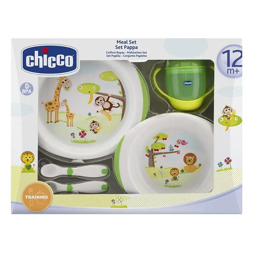 CHICCO SET PAPPA 12M+ VERDE